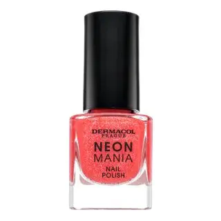 Dermacol Neon Mania Nail Polish lak na nehty 7 Coral Sunset 5 ml