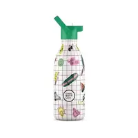 COOL BOTTLES KIDS PLAY MODE 3D 500 ML Dětská termo láhev, bílá, velikost 500 ML