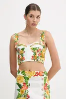 Lněná halenka Farm Rio