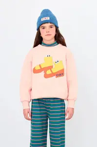 Tinycottons Dětská bavlněná mikina Tinycottons WALK GRAPHIC SWEATSHIRT