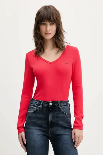 Tričko s dlouhým rukávem Tommy Jeans