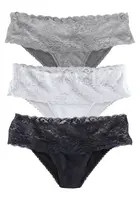 VIVANCE Nohavičky  sivá / čierna / biela