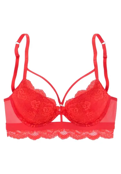 LASCANA Podprsenka  červená