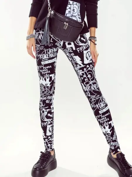 Leggings black By la la cxp1259.black