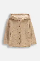 Kojenecký kardigan Coccodrillo béžová barva, FOREST FRIENDS BOY NEWBORN