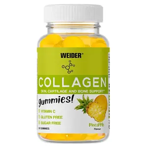 WEIDER Collagen Gummies kolagen a vitamín C ananas 50 kusů