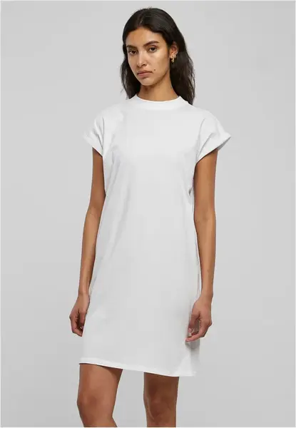 Women's dress Turtle Extended Shoulder white