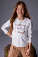 Detské tričko s dlhým rukávom Mayoral