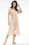 Awama Woman's Dress A642 Beige