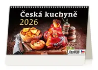 Česká kuchyně 2026 - stolní kalendář