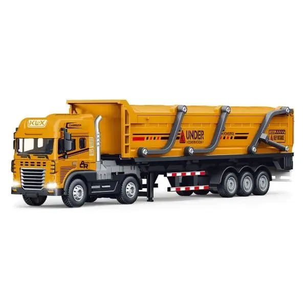 Auto kovový tahač sklápěč s efekty 42 cm