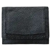 Dámská kožená slim peněženka Lagen Déborah - šedo-černá