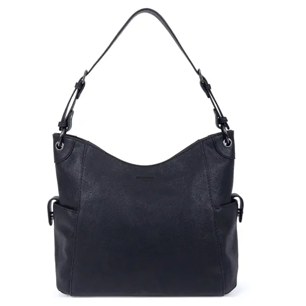 Dámska kabelka cez rameno Hexagona Gracie - čierna