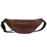 Pánská kožená ledvinka Vera Pelle Agnar - hnědá