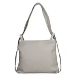 Dámska kožená batôžko-kabelka Italia Maria - svetlo šedá