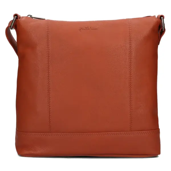 Dámská kožená crossbody kabelka Justified Magda - koňak