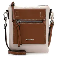 Dámska kabelka na mobil a doklady Tamaris Rikke - krémovo-hnedá