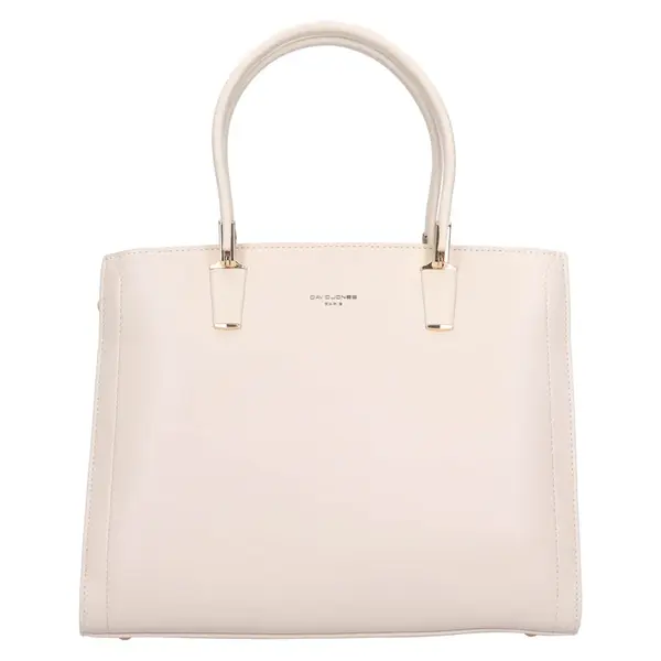 Dámská kabelka David Jones Galanta - krémová