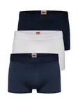 LEVI'S ® Boxerky  tmavomodrá / modrá melírovaná / biela