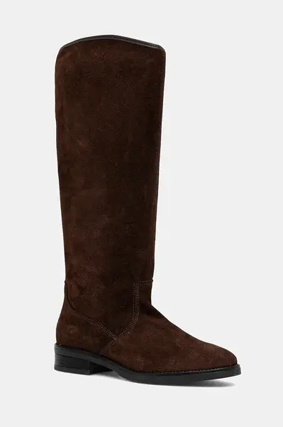 Semišové čižmy Steve Madden Vlora