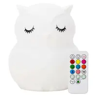 Silikónové nočné svetlo FreeON - biela sova