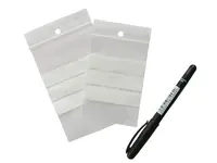 100 ks - Sáček rychlouzavírací PE 70x100/0,05 s bílými pruhy