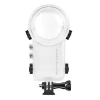 PULUZ Waterproof Diving vodotesné puzdro na Insta360 X3, biele