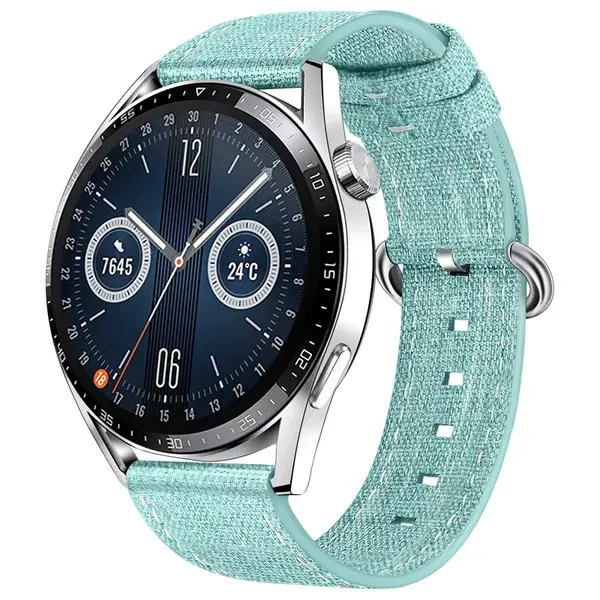 BStrap Denim remienok na Samsung Gear S3, light green
