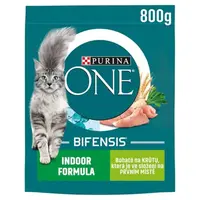PURINA ONE 800g Indoor s morčacím a celozrnnými obilninami