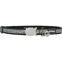 Nylonový obojok pre mačku RED DINGO Bedrock čierny