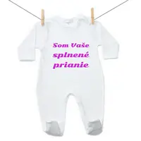 Boodyy Overal Splnené prianie Ružová 92 (18-24 mesiacov)