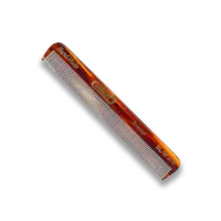 Ručne vyrobený 119 mm pánsky vreckový hrebeň na jemné vlasy Kent