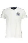 LA MARTINA MEN'S SHORT SLEEVE T-SHIRT WHITE
