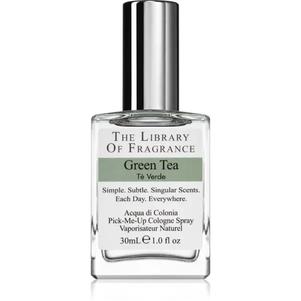 The Library of Fragrance Green Tea kolínská voda unisex 30 ml