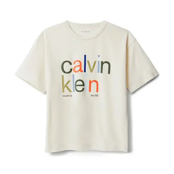 Dětské bavlněné tričko Calvin Klein Jeans