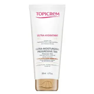 Topicrem Ultra-Moisturizing Progressive Tan samoopalovací krém s hydratačním účinkem 200 ml
