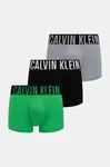 Boxerky Calvin Klein Underwear 3-pack pánské, zelená barva, 000NB3611A
