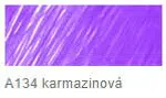 Štětečkový popisovač Faber-Castell – 134 karmazinový