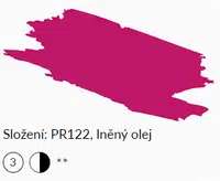 Olejová barva Umton 20ml – 0094 Magenta cardinal