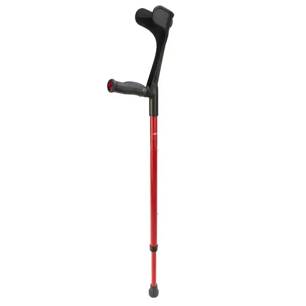 DMA 220 RASF CARBON RED, Berle skládací anatomická, držadlo pro pravou ruku