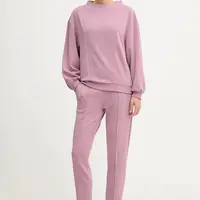 Tepláková souprava EA7 Emporio Armani dámská, růžová barva, AF12643.7W000194