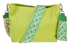 NovaKabelka.cz Batilda Verde Segnale s přídavným popruhem III