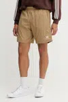Kraťasy adidas Originals Essentials pánské, béžová barva, JX3906