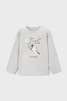 Bavlněné tričko s dlouhým rukávem Mayoral