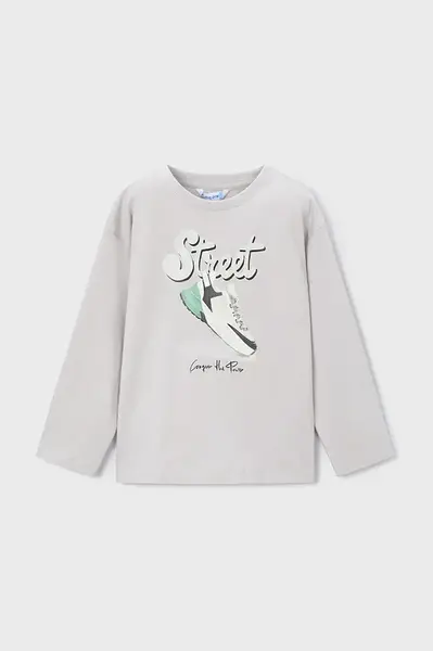 Bavlněné tričko s dlouhým rukávem Mayoral