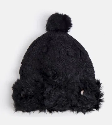 Gemre Black hat with fur Danna
