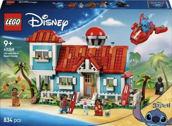 Lilo a Stitch a domek na pláži - LEGO® Disney (43268)
