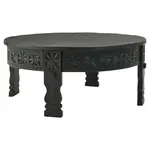 MID.YOU KONFERENČNÍ STOLEK, černá, dřevo, 80/80/36 cm