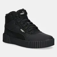 Tenisky Puma Carina 3.0 Mid WTR dámské, černá barva, 402643