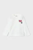 Dětské bavlněné tričko s dlouhým rukávem Mayoral